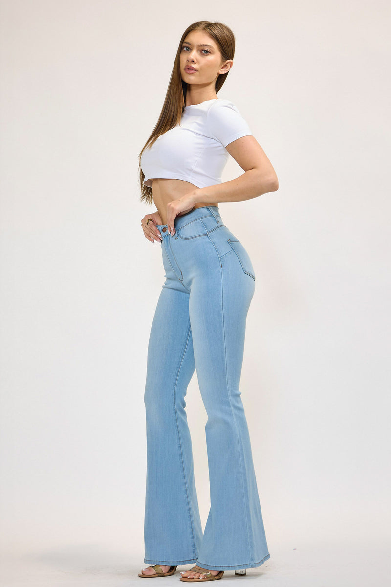 EP1679-R] New Heartbreaker Flare Jeans – Vibrant miu