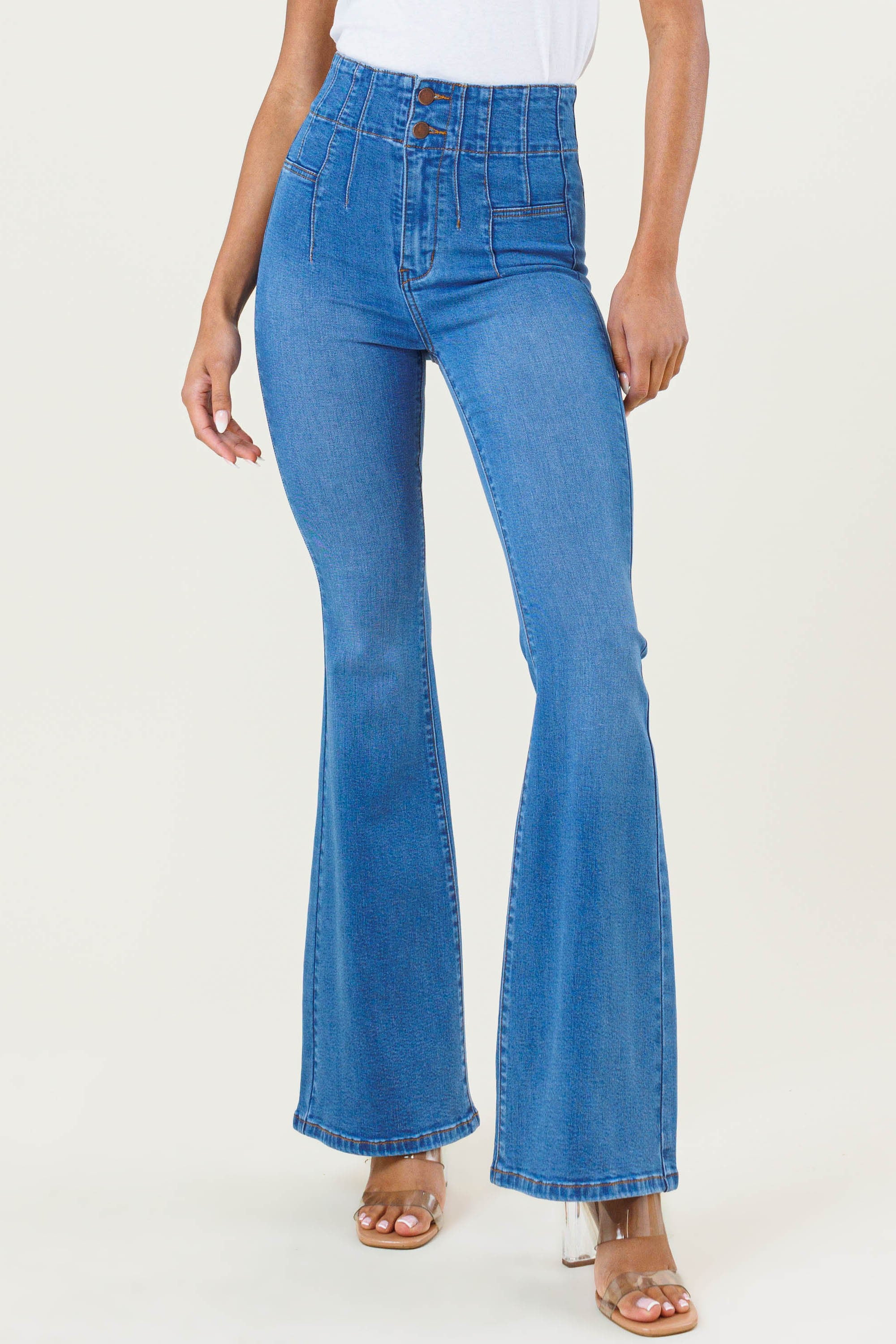 EP2169] SLIM FLARE - Smooth & Stretchy – Vibrant miu