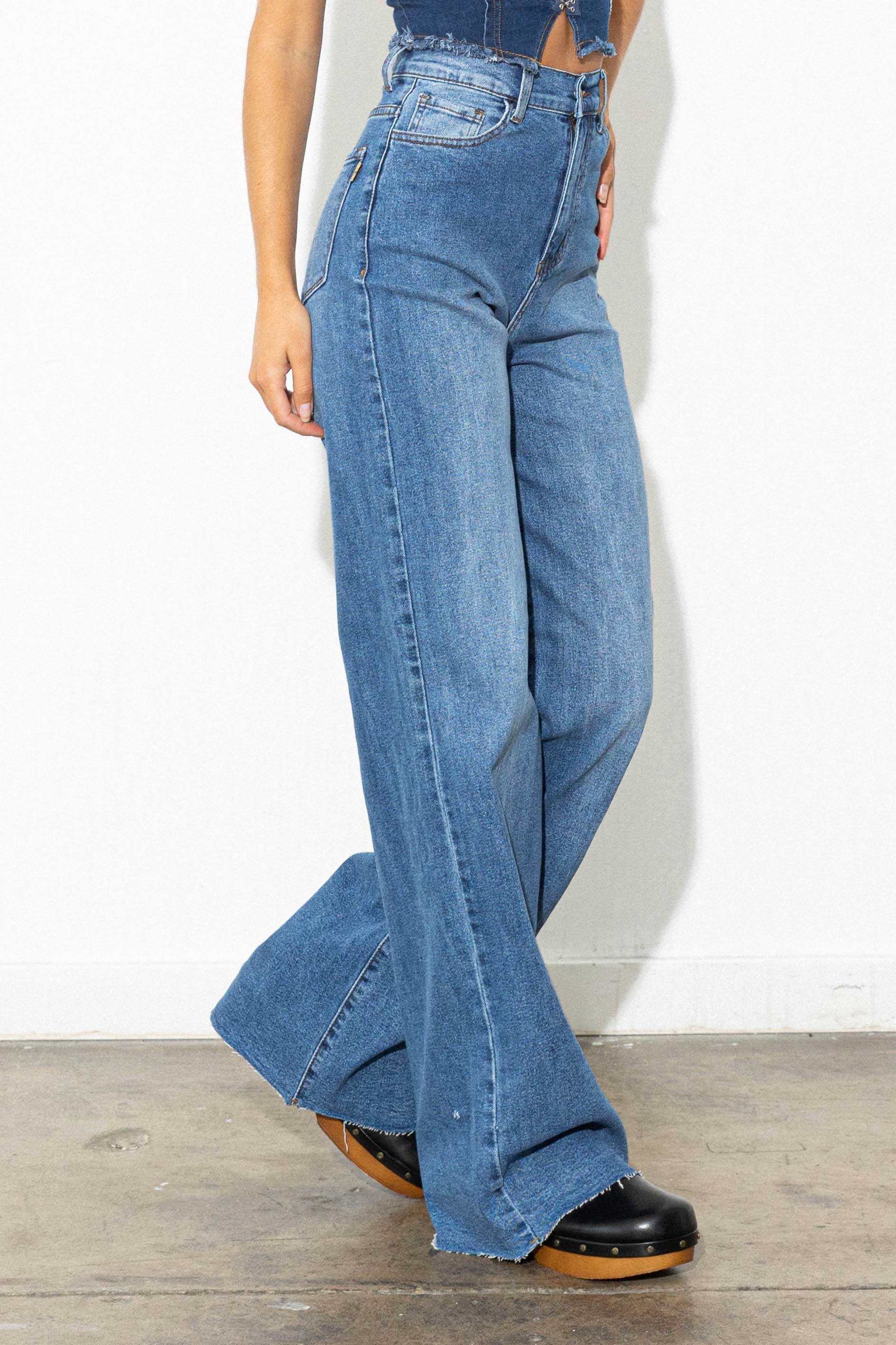 【EEUN】Backwards Wide Denim EEUN | Backwards Wide Denim
