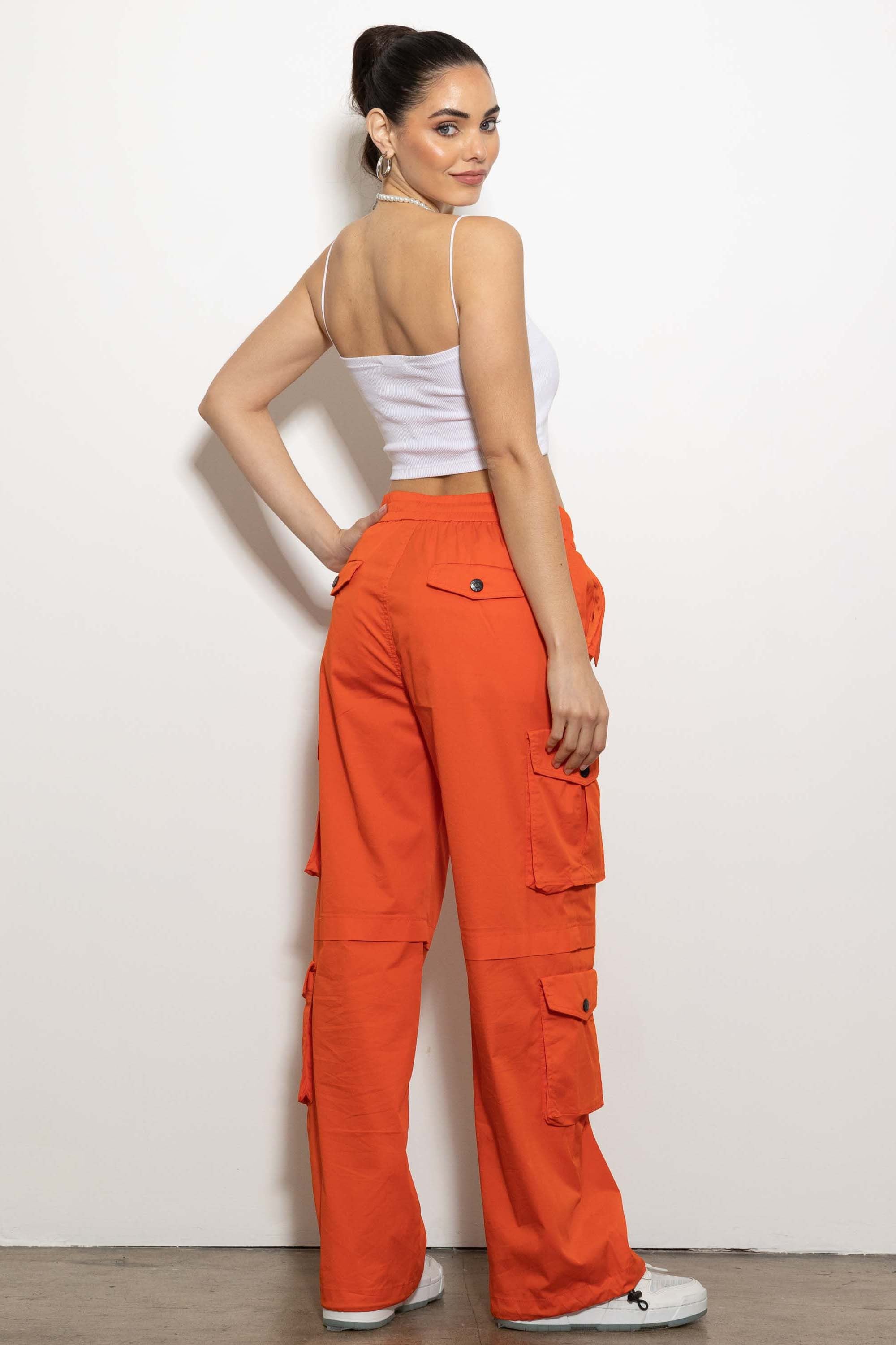 XPT021] Haley Cargo Pants – Vibrant miu