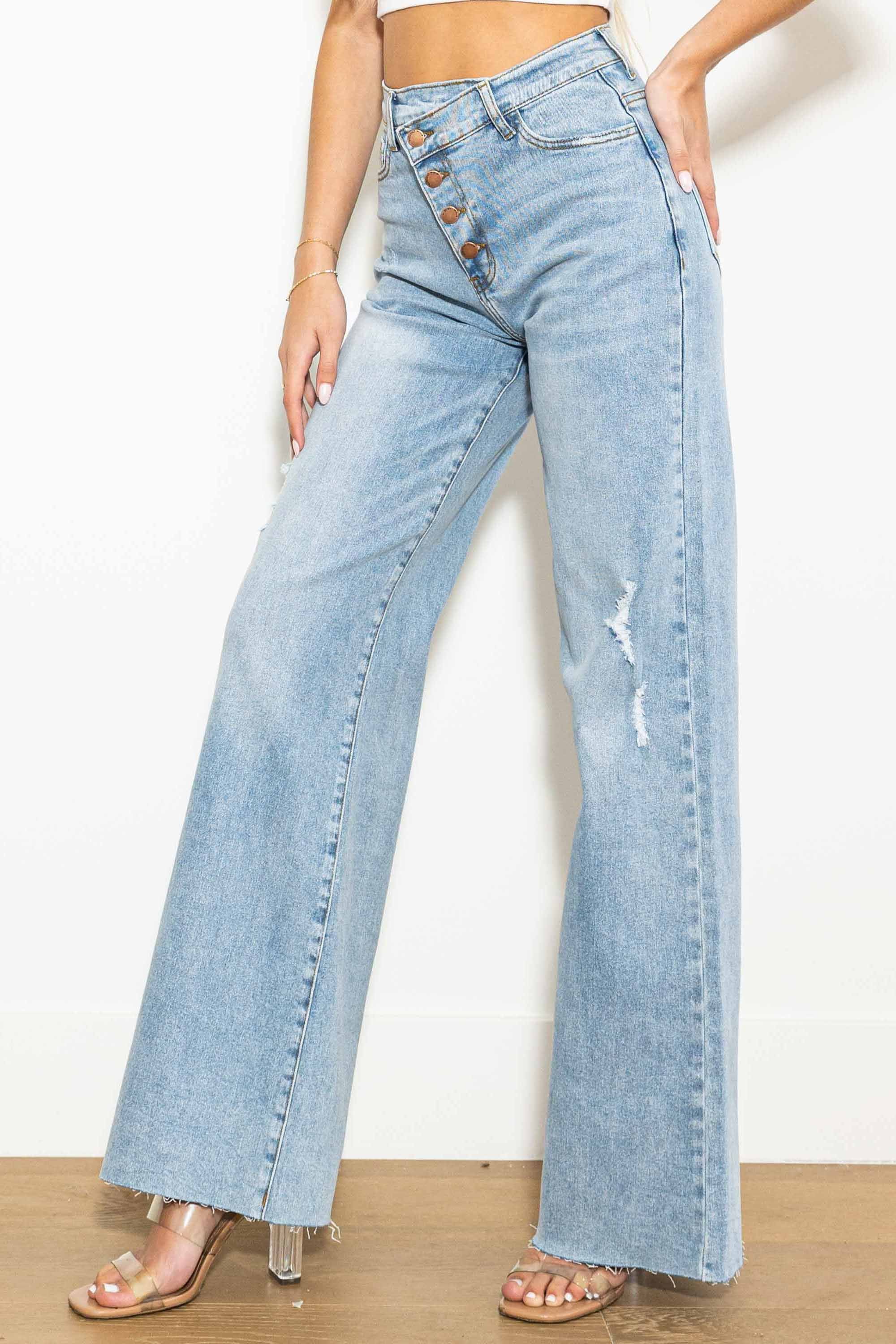 EP5010] Coco Wide Jeans – Vibrant miu