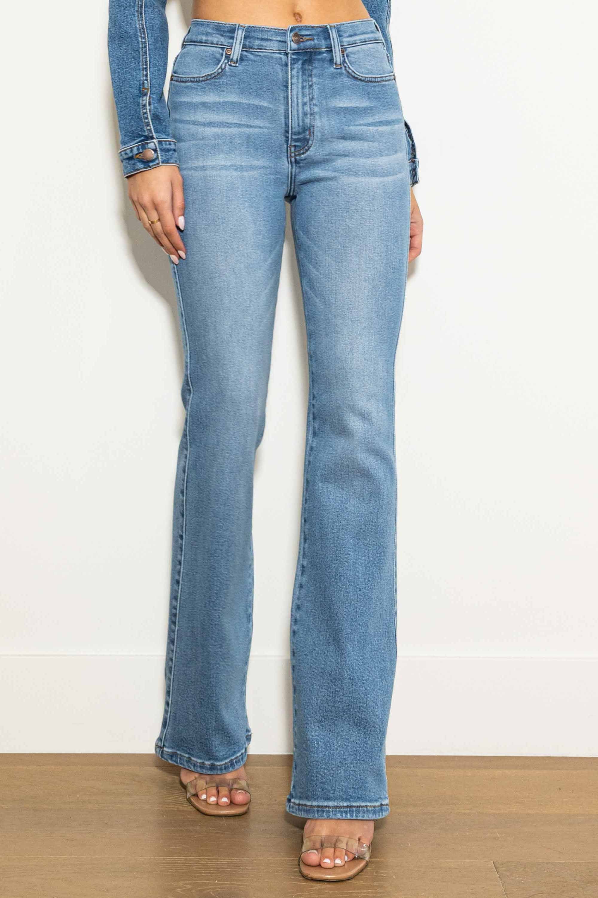 Anytime Bootcut Jeans – Vibrant miu