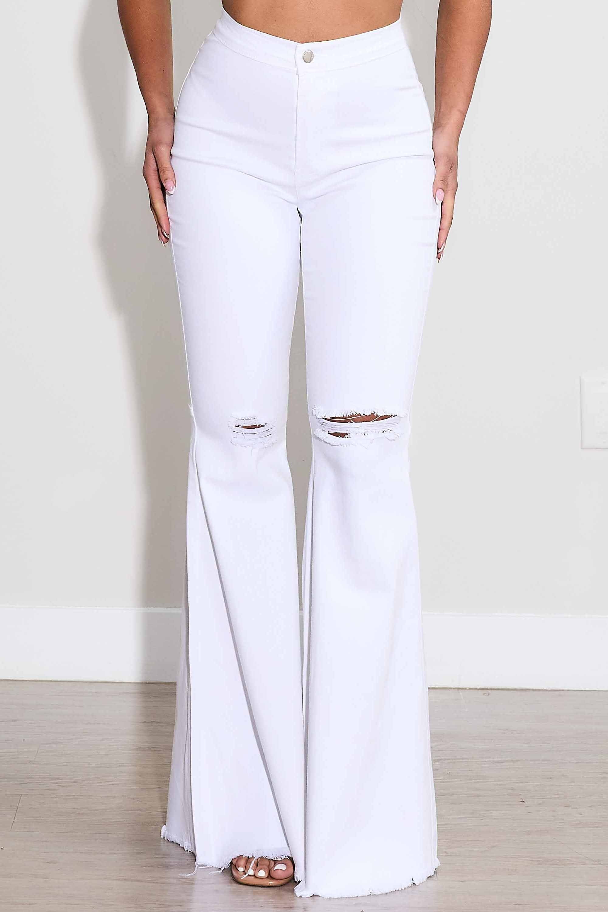 EP1708] NEW Bella Flare Jeans – Vibrant miu