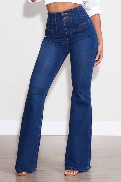 mlvince flare jeans 32 美品 EP2169] SLIM FLARE - Smooth & Stretchy – Vibrant miu