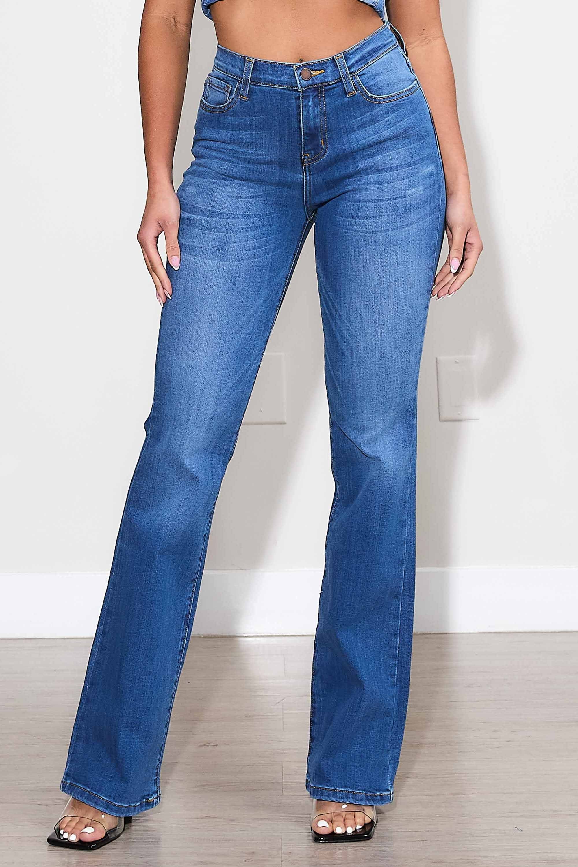 Tris Bootcut Jeans – Vibrant miu