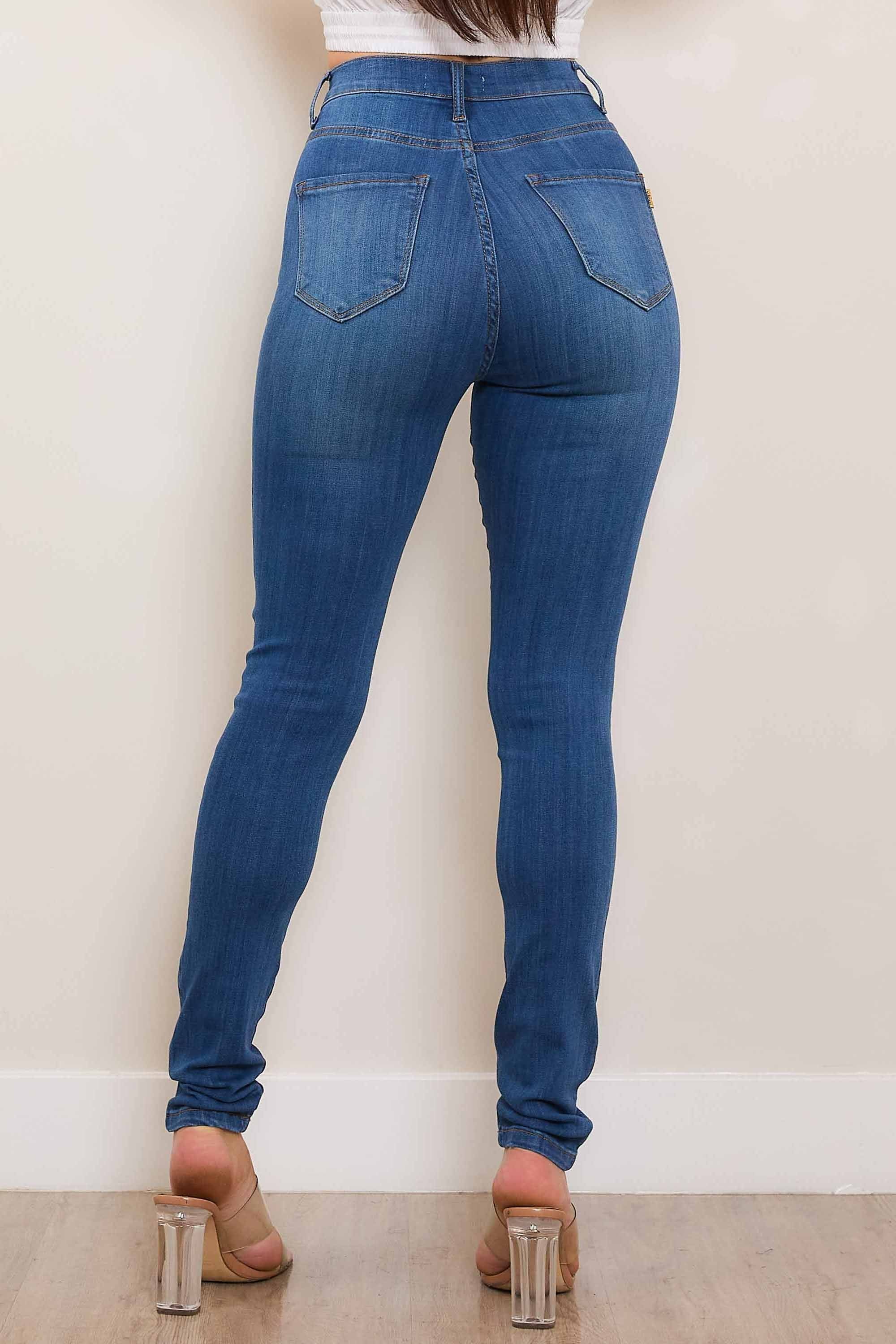 MP2170] I'm That Girl Skinny Jeans – Vibrant miu