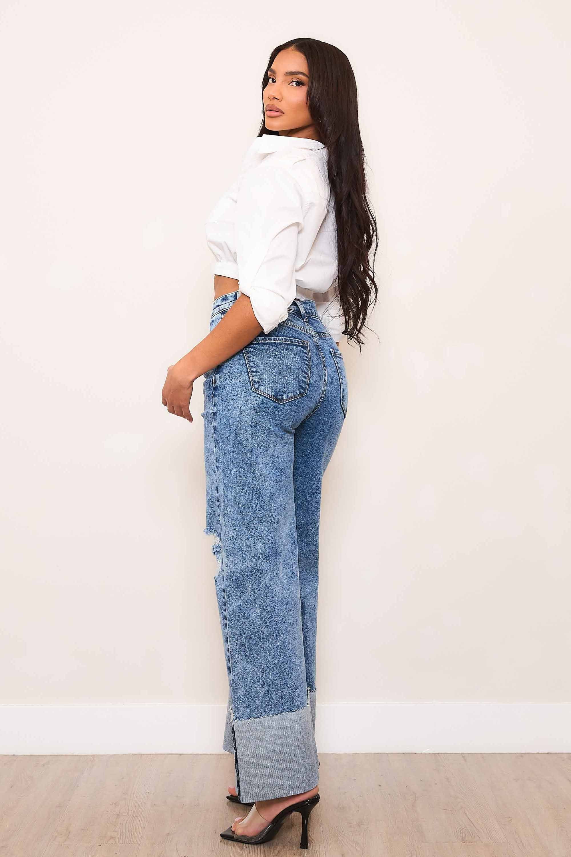 【INCHANT ME】459 Vintage Wide Denim Pants womens-incu-261_633134e5-6f1e-