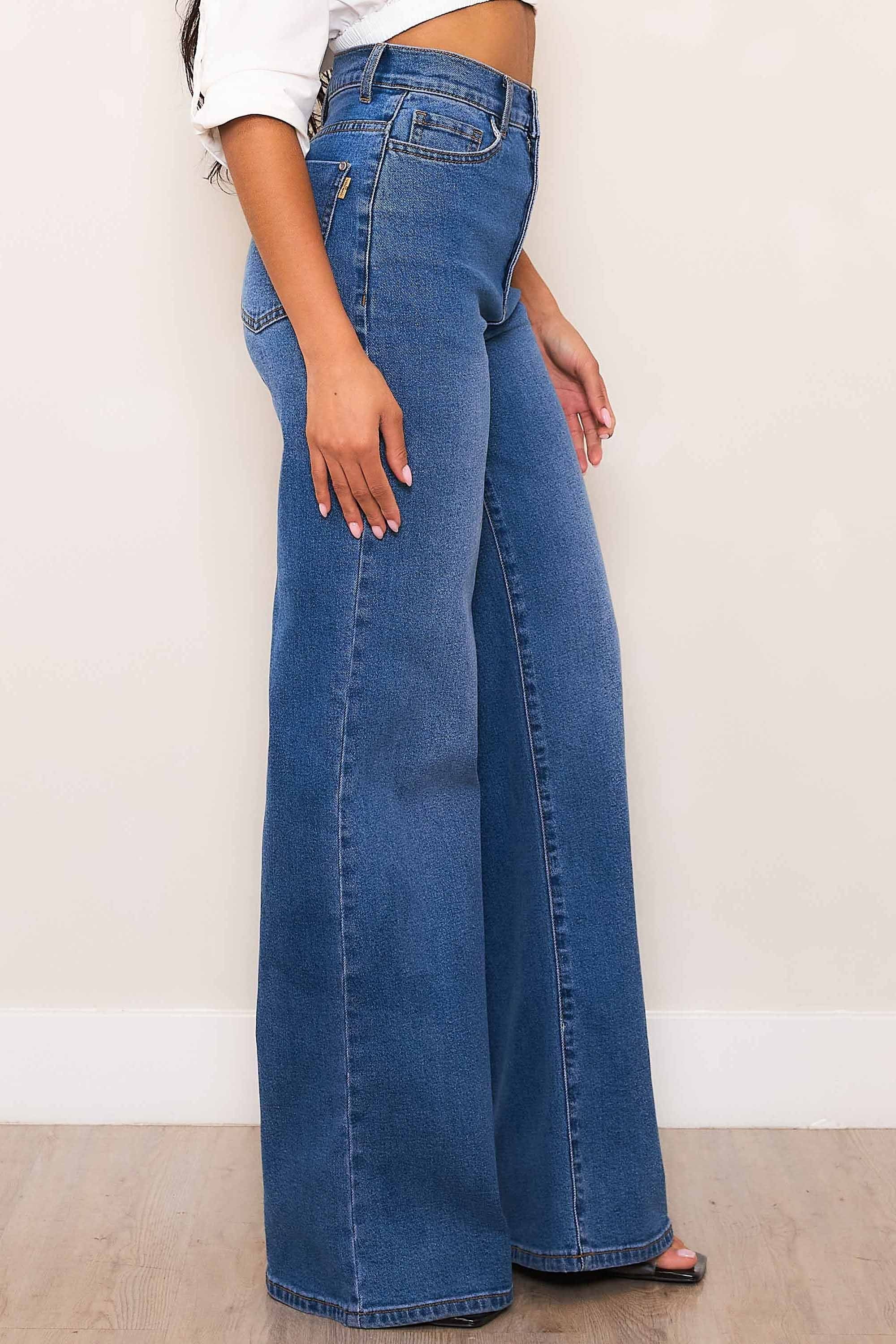 High Rise Jeans A Palazzo Curvy Palazzo Jeans Wide Leg Jeans