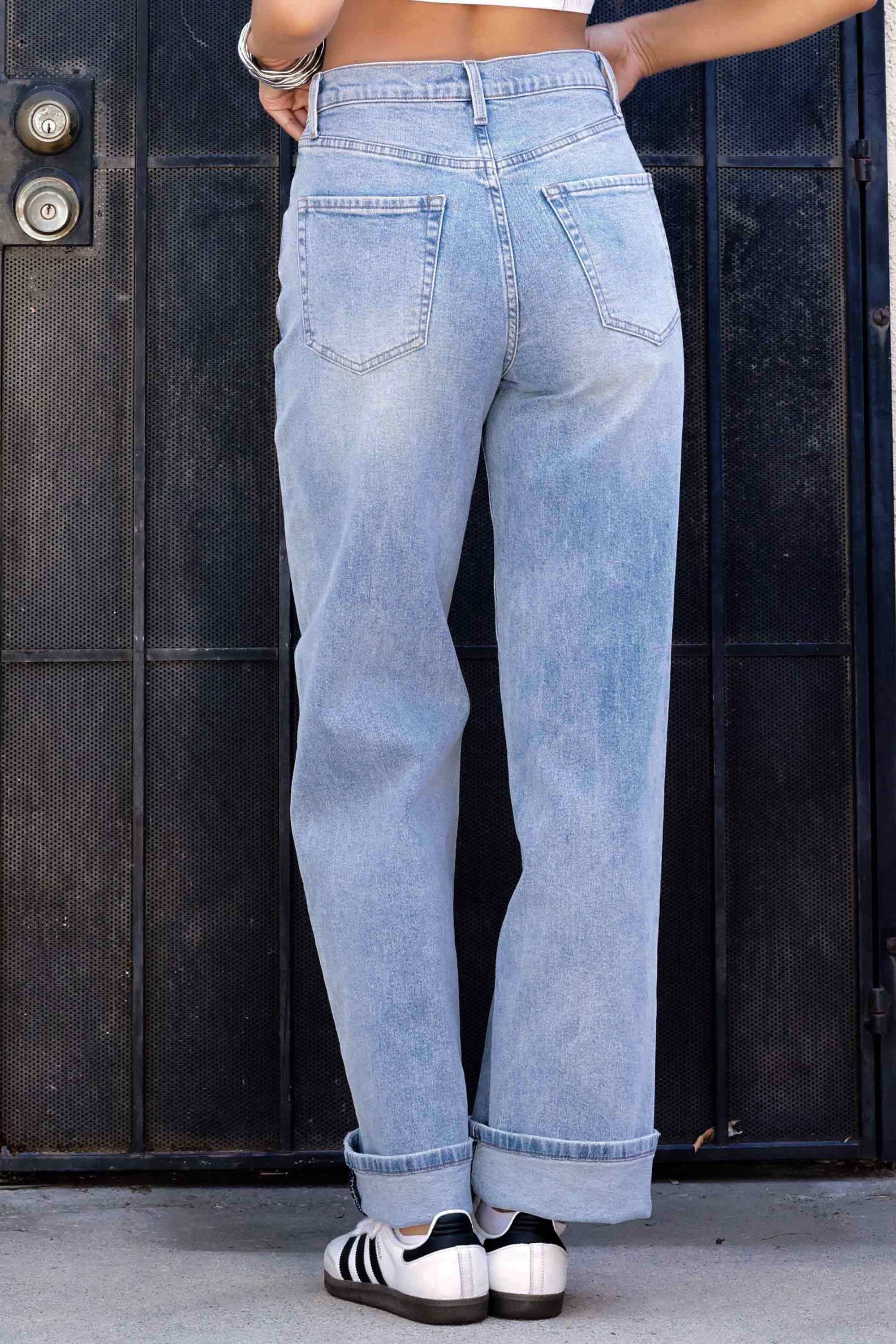 XPT338] Back to 90s Baggy Jeans – Vibrant miu