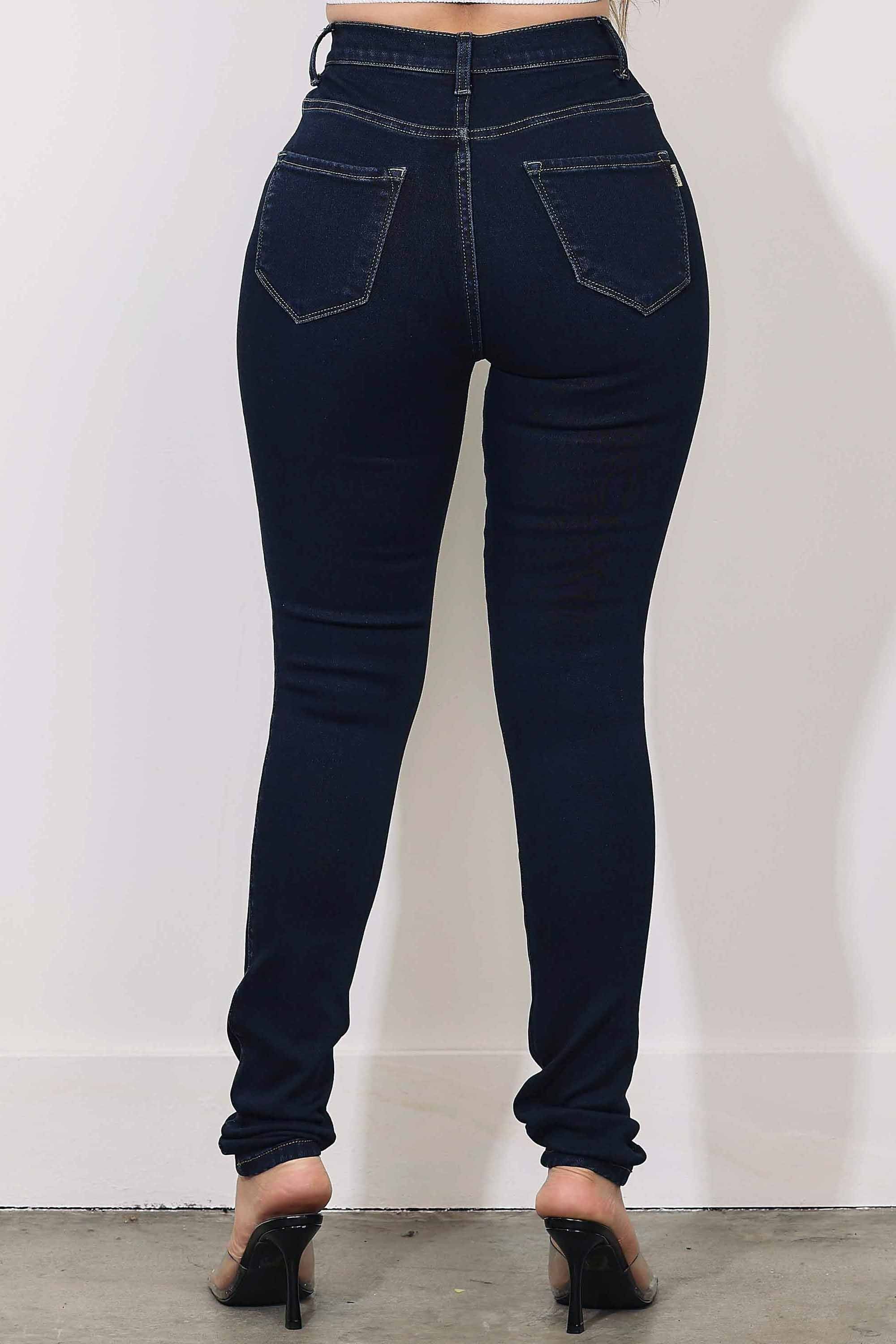 MP1839] Cozy Vibrant Skinny Jeans – Vibrant miu