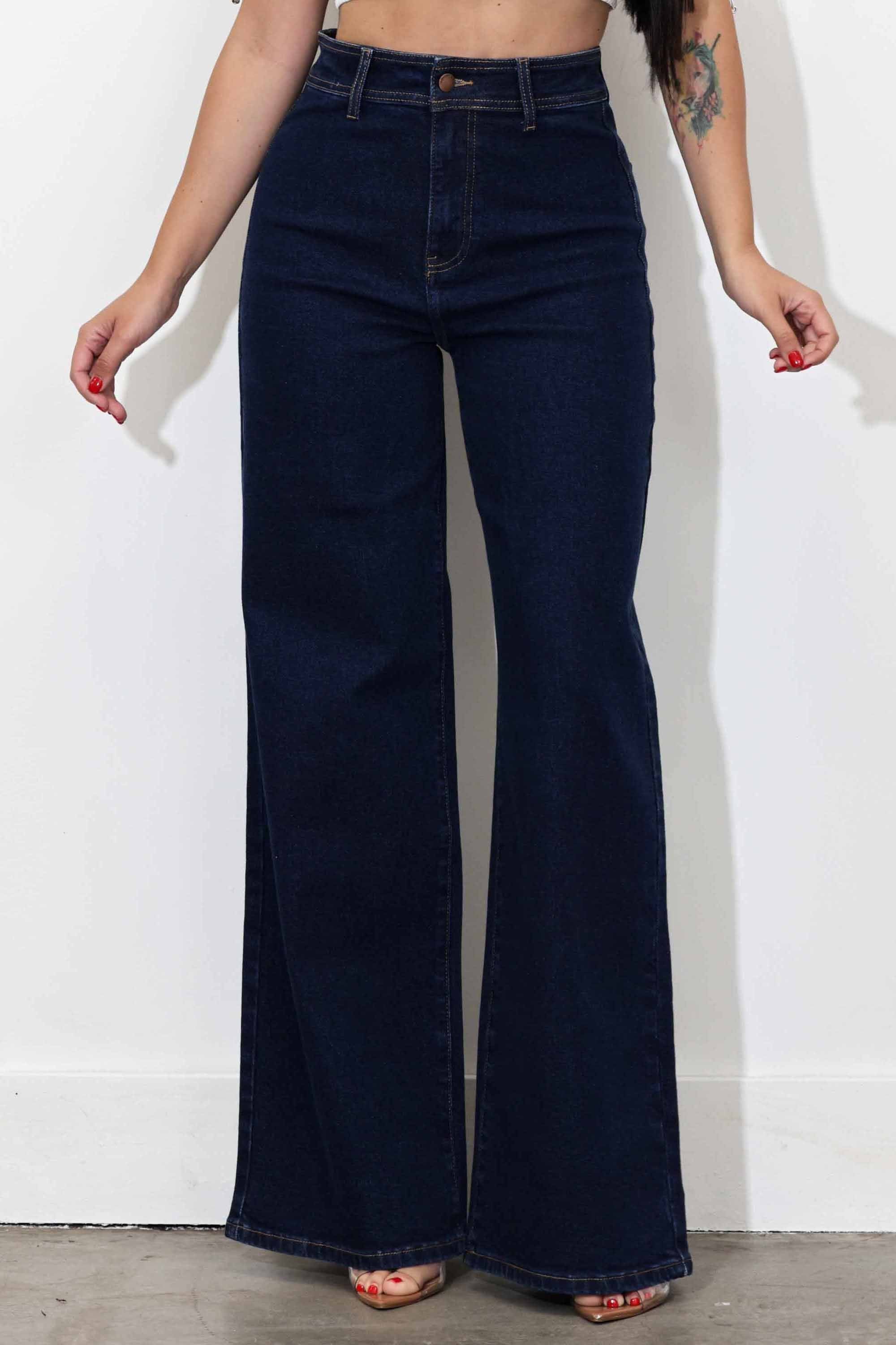 High Rise Wide Leg Jeans1