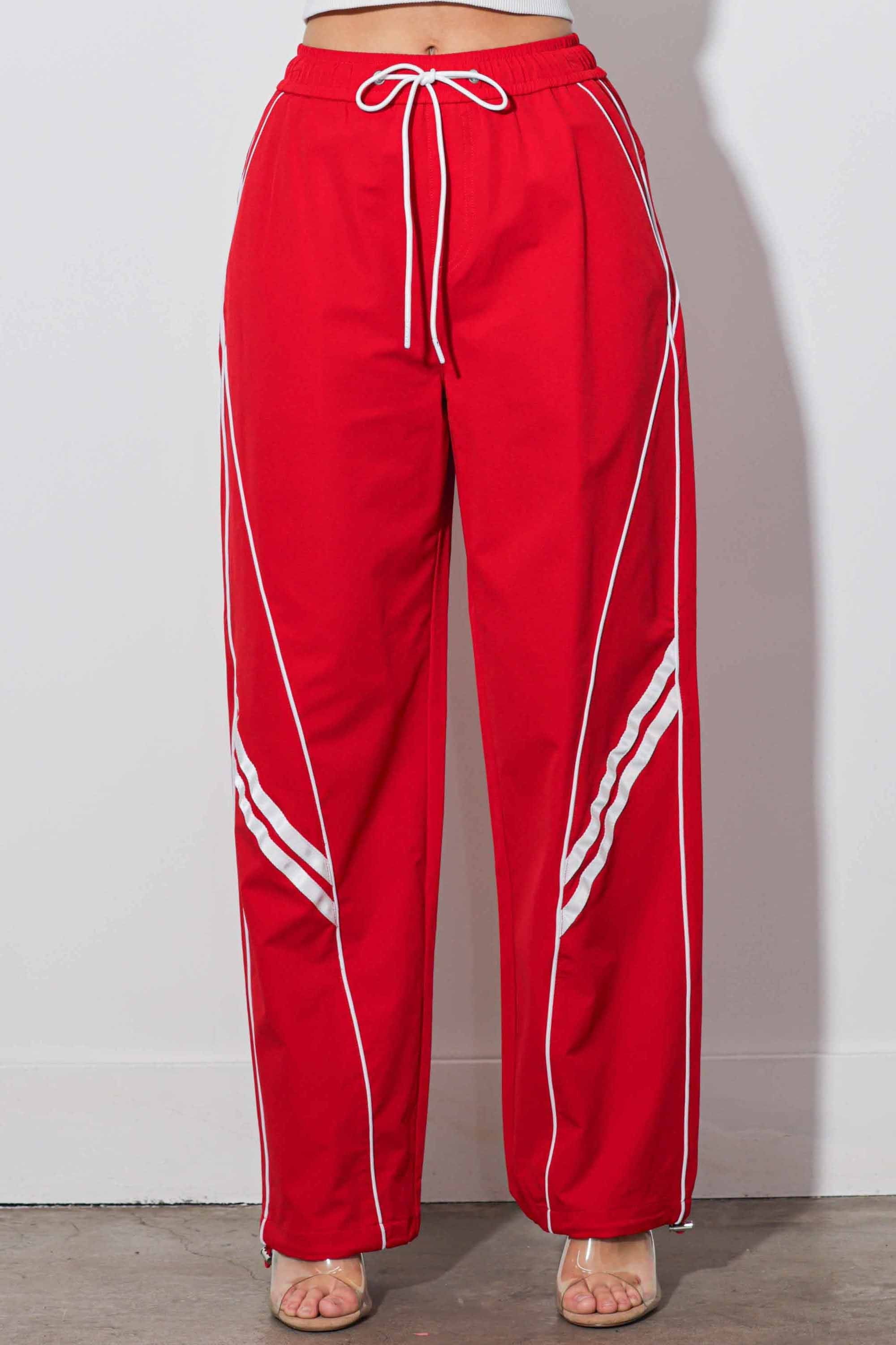 XPT516] Baggy Track Pants – Vibrant miu