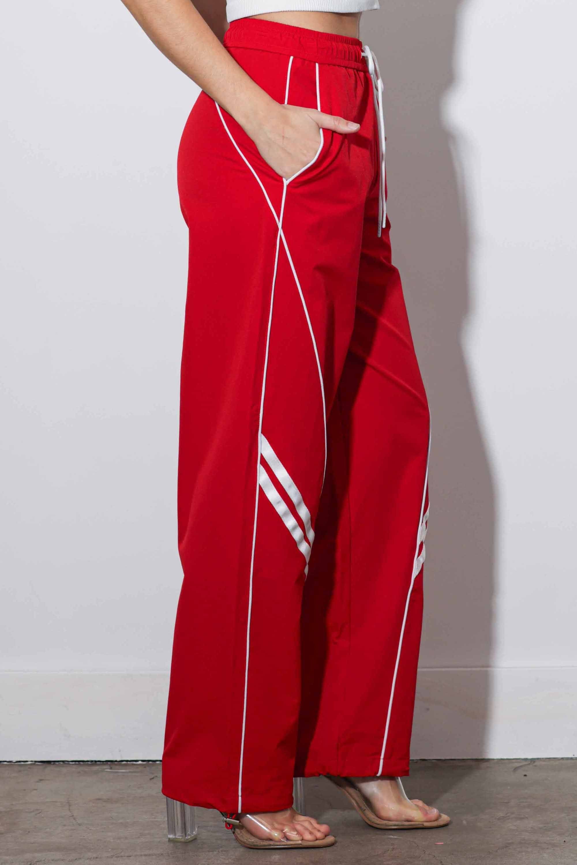 XPT516] Baggy Track Pants – Vibrant miu