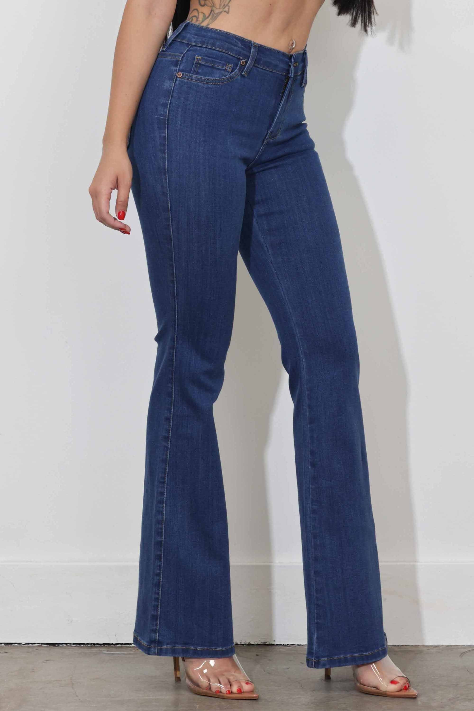 P6029] Simply Bootcut Jeans – Vibrant miu