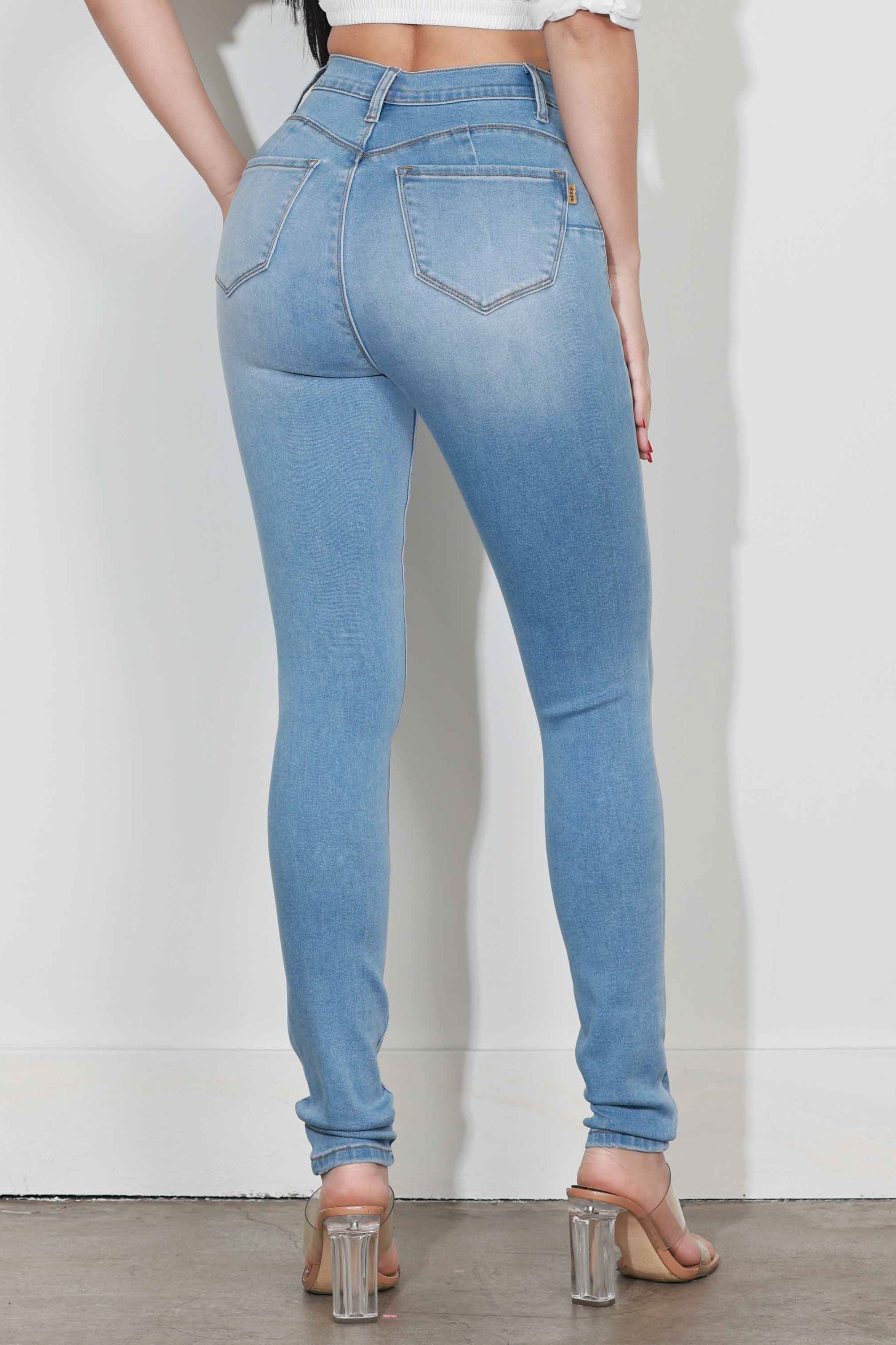 EP1891] Cozy Stretchy Skinny Jeans – Vibrant miu