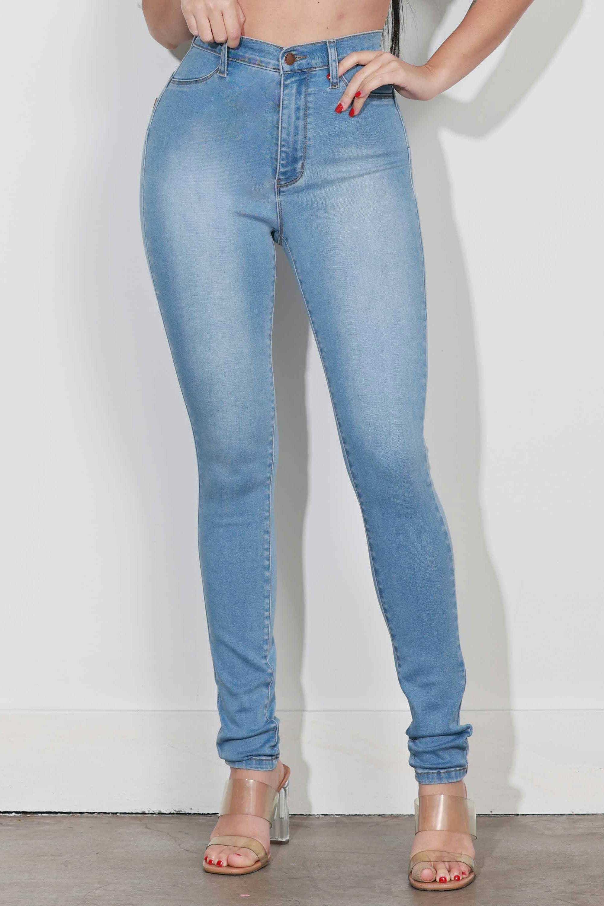 EP1891] Cozy Stretchy Skinny Jeans – Vibrant miu