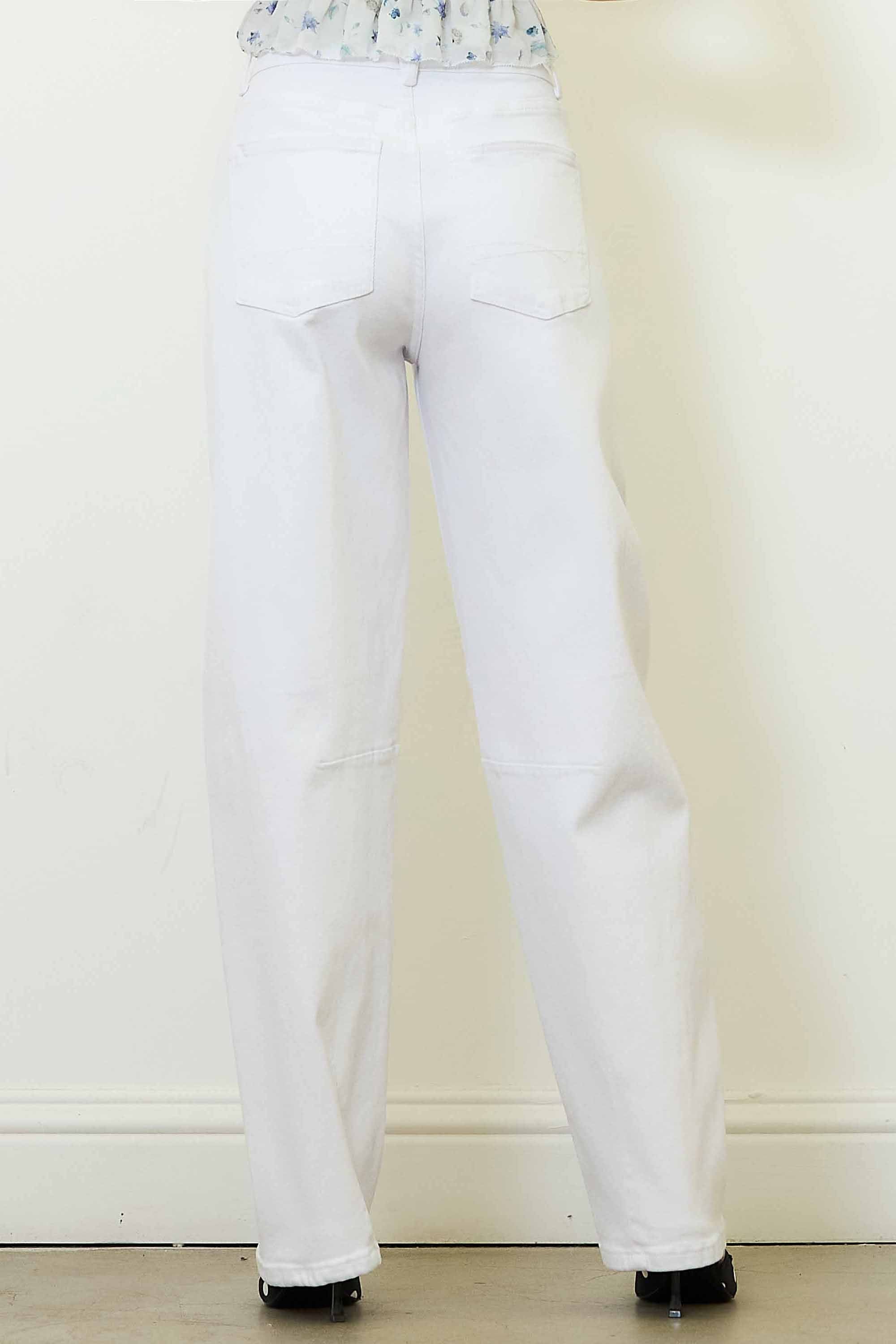 XPT482] Barrel Baggy Jeans – Vibrant miu