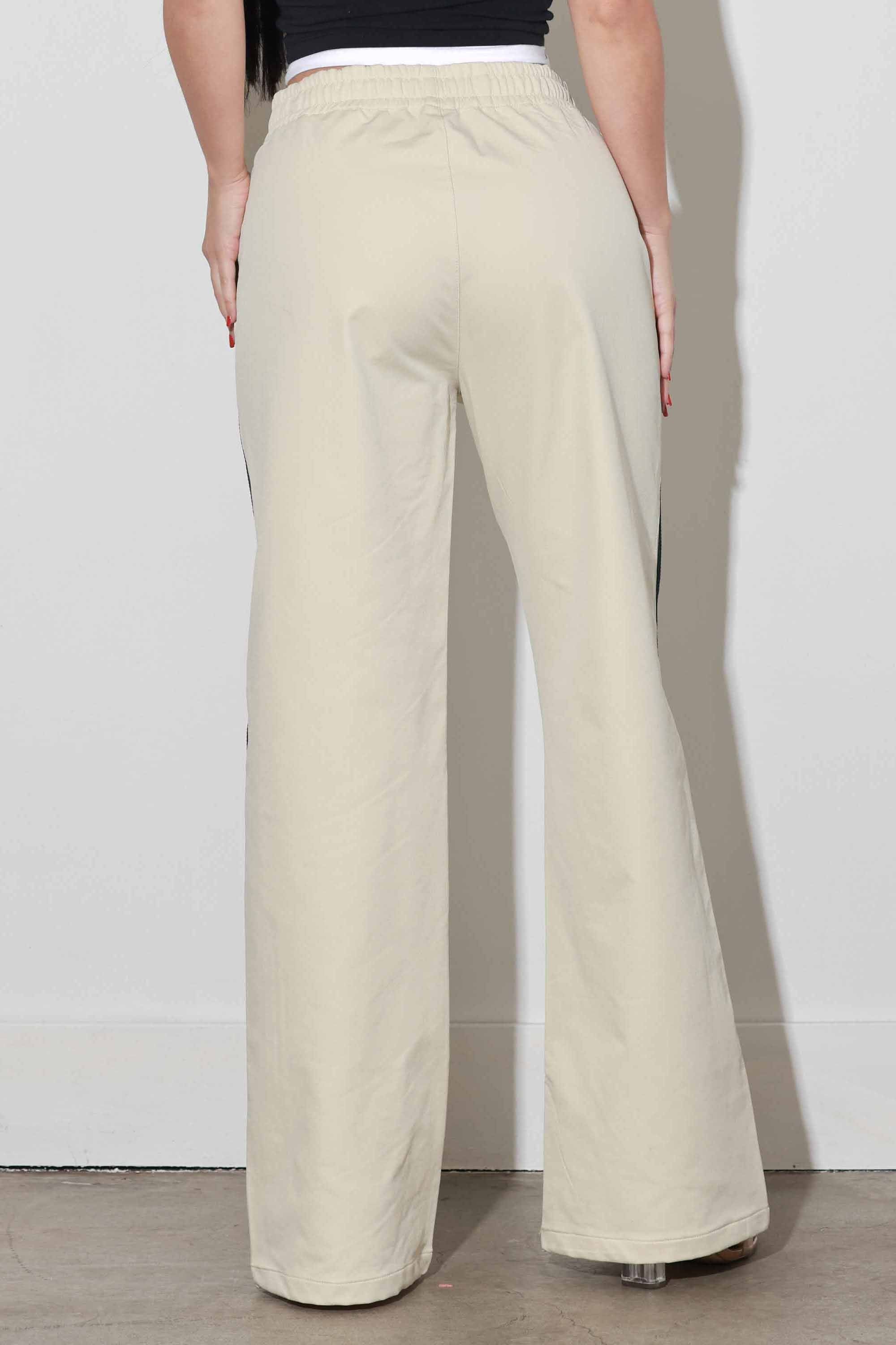 XPT591] Wide Leg Track Pants – Vibrant miu