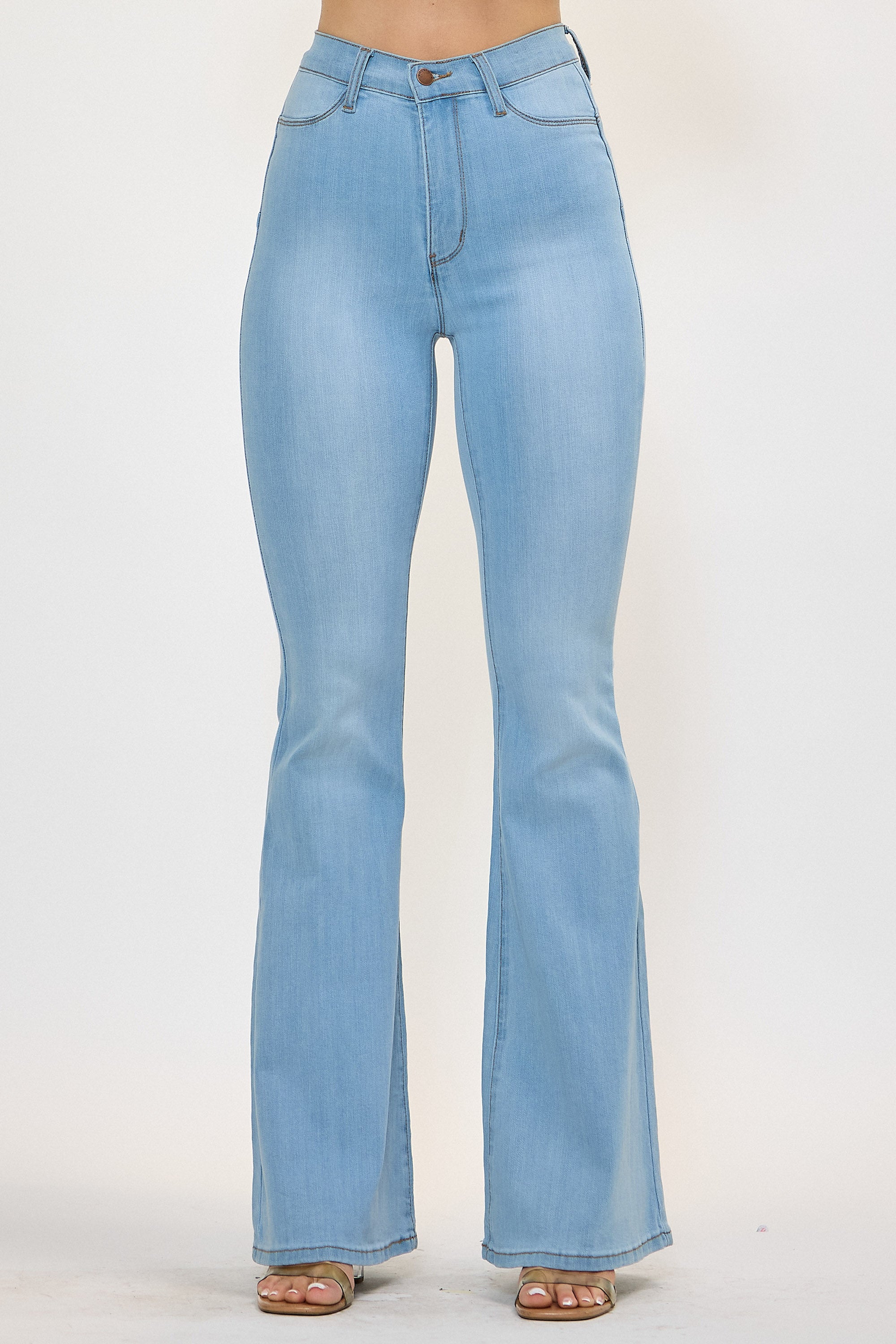 EP1679-R] New Heartbreaker Flare Jeans – Vibrant miu