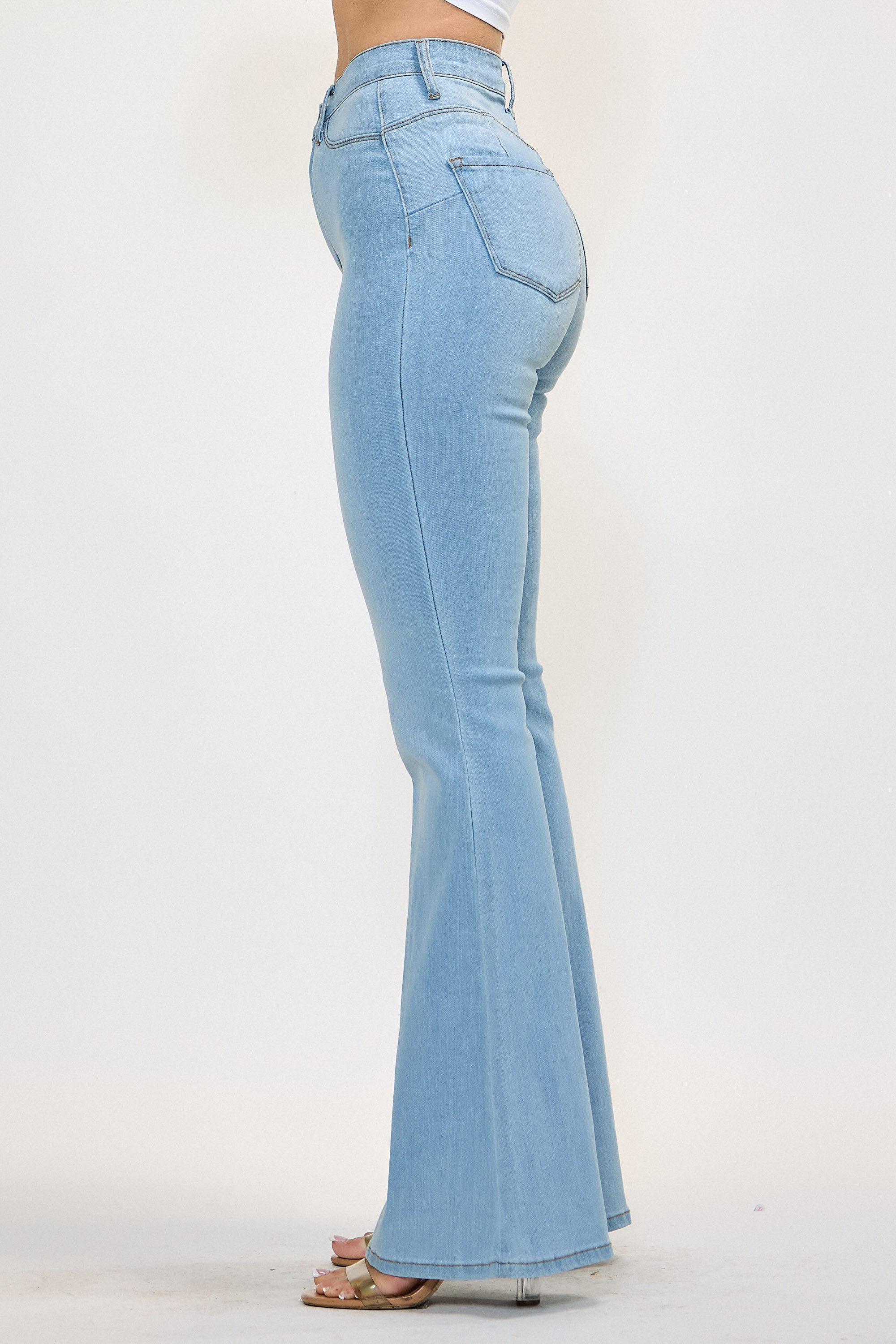 EP1679-R] New Heartbreaker Flare Jeans – Vibrant miu