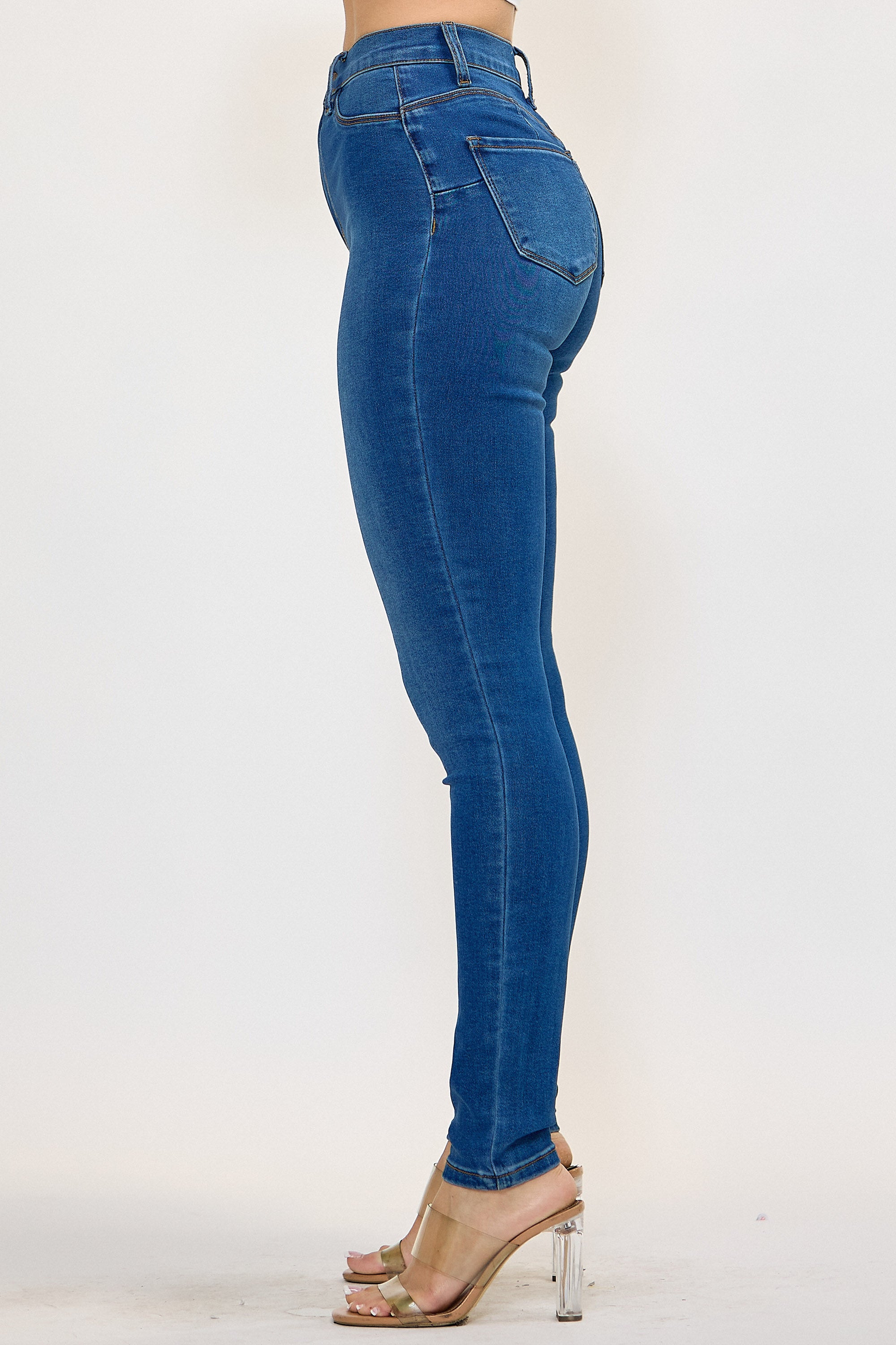 EP1891] Cozy Stretchy Skinny Jeans – Vibrant miu