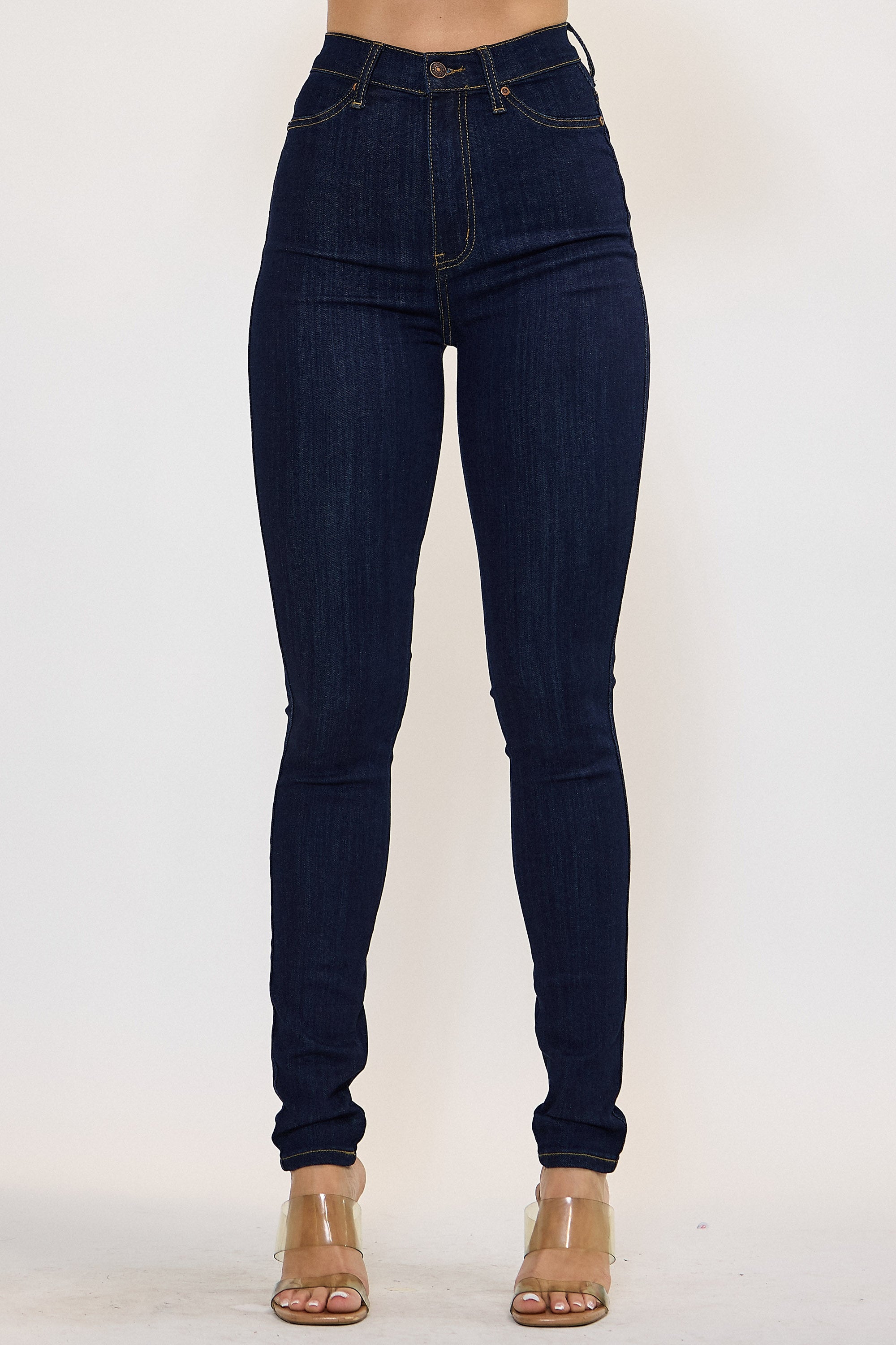 P6086] Everybody Skinny Fit Jeans – Vibrant miu