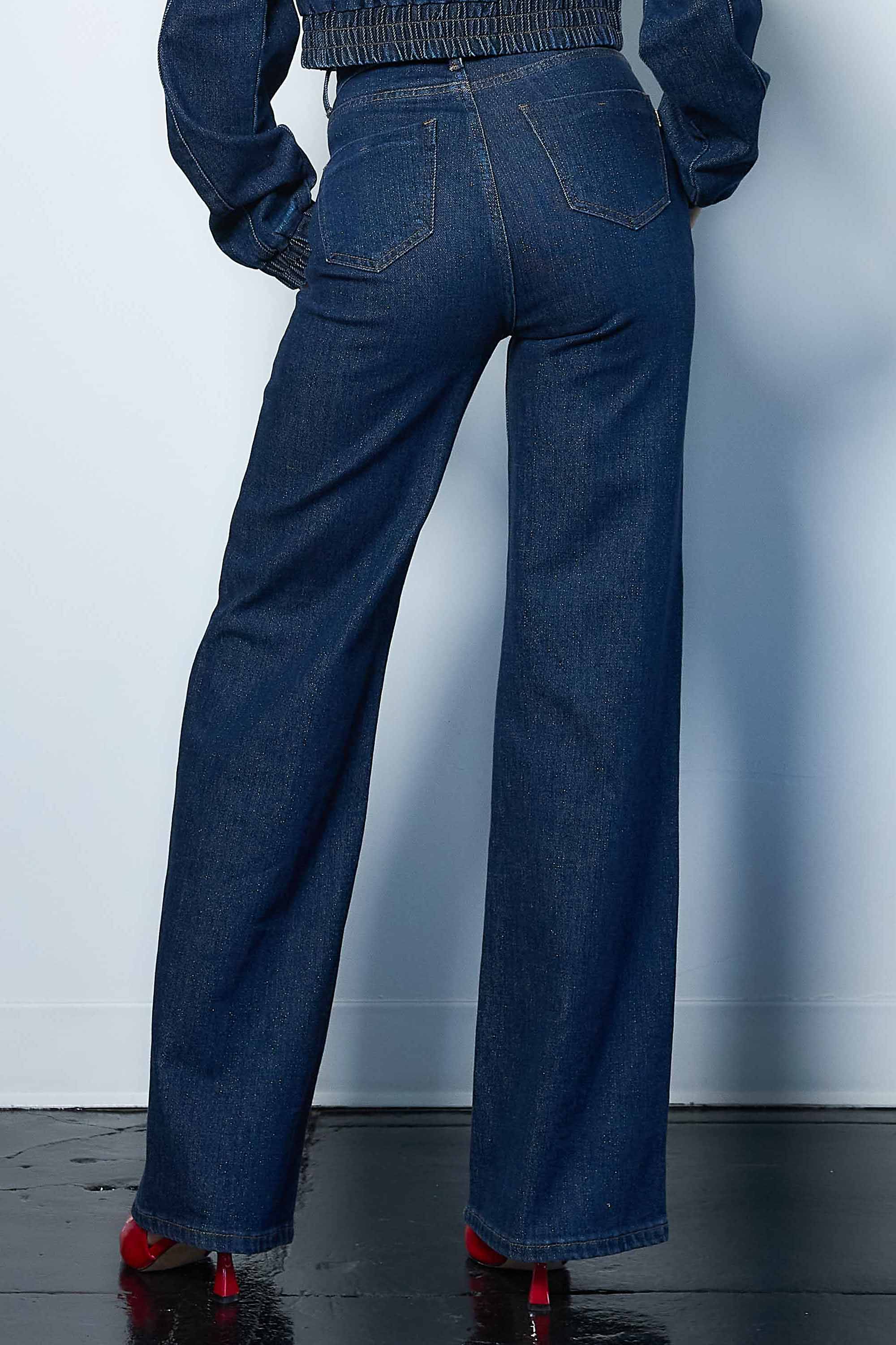 Midlize Wide Denim ライトブルー　38 1980 Vintage Wide Denim [Blue] | ファッション通販サイト NUGU