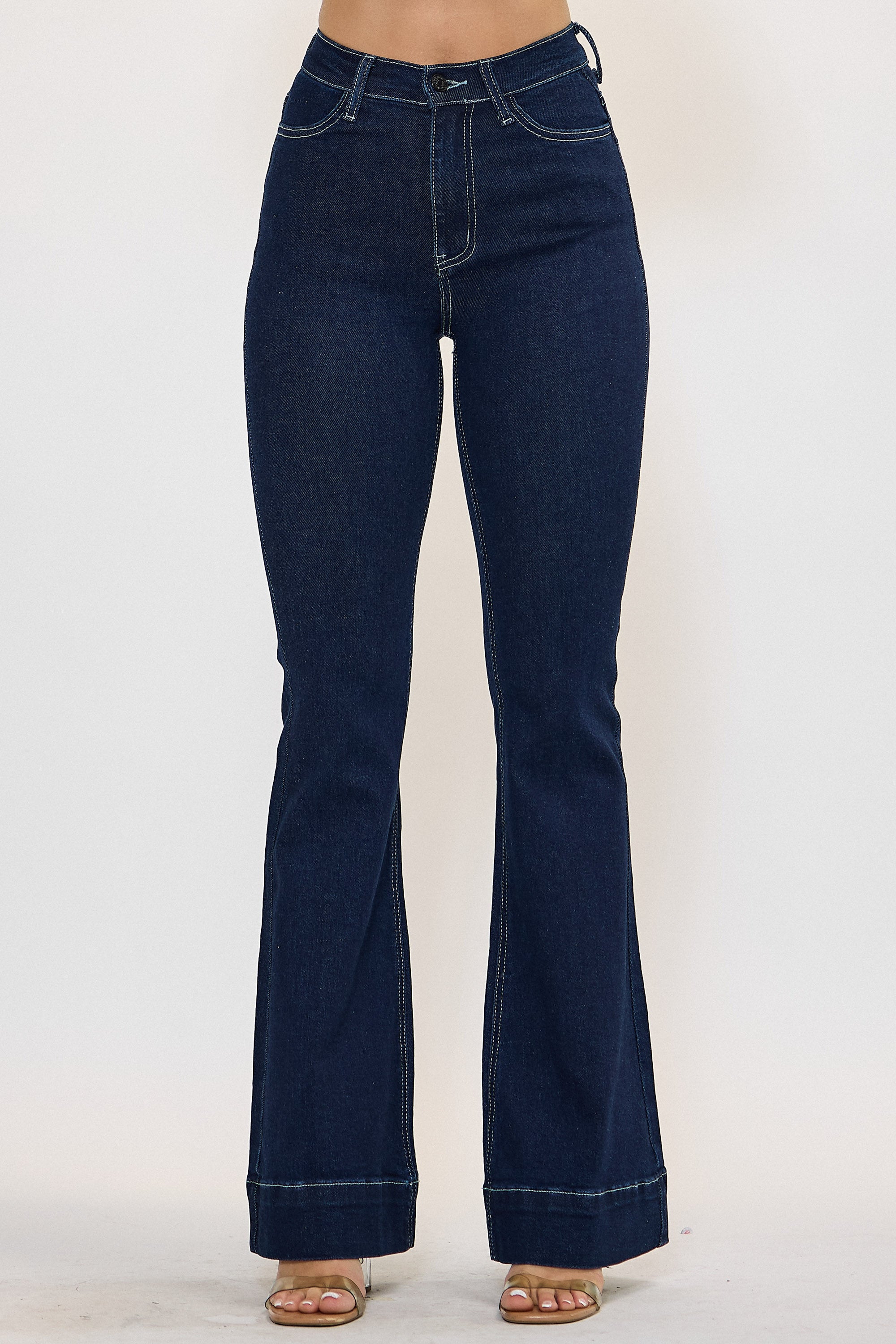 パンツ NO MASS PROD. 01GLM Flared jeans size 1 P6243] High-Rise Flare Jeans – Vibrant miu