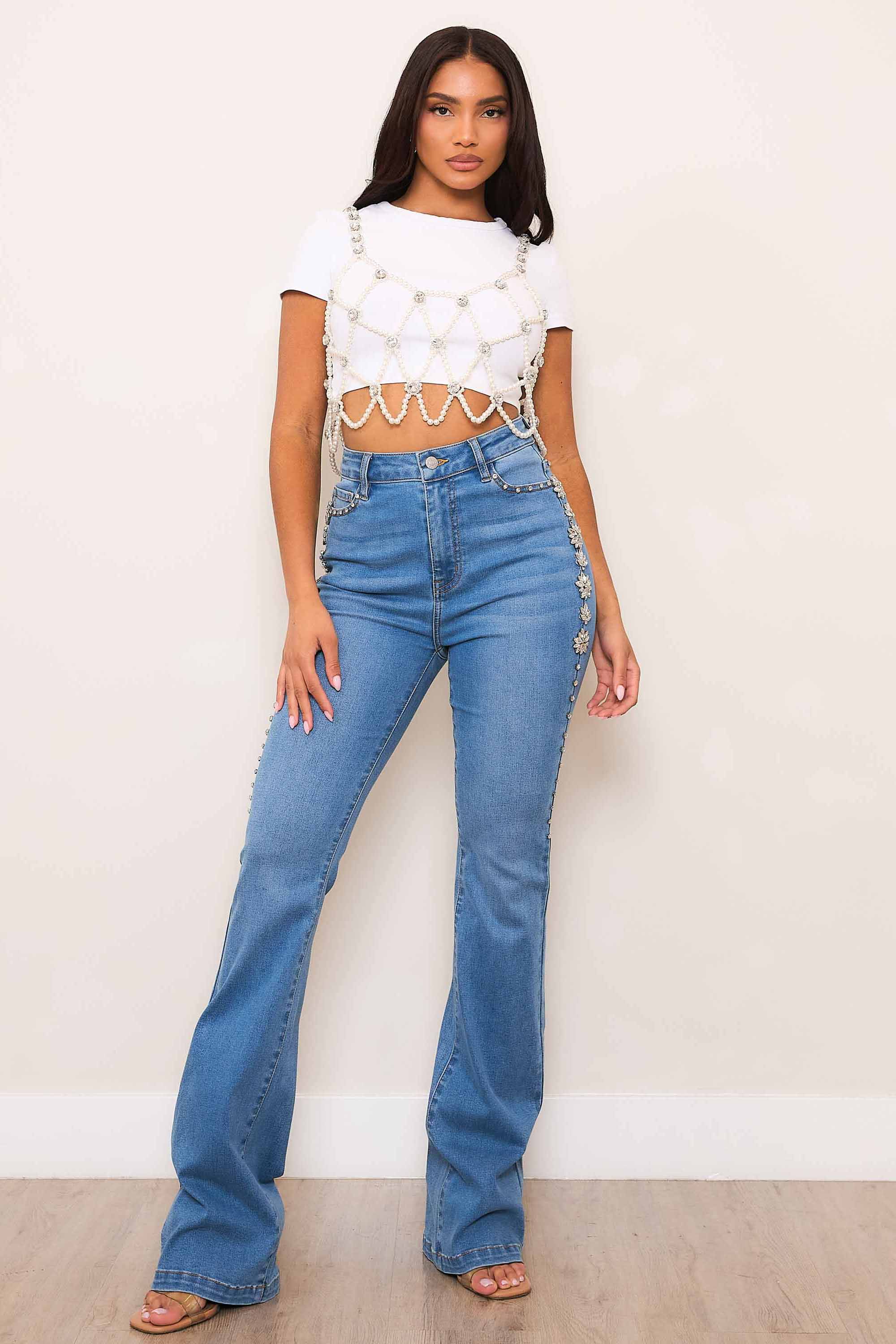 Pearl Jewel Top – Vibrant miu