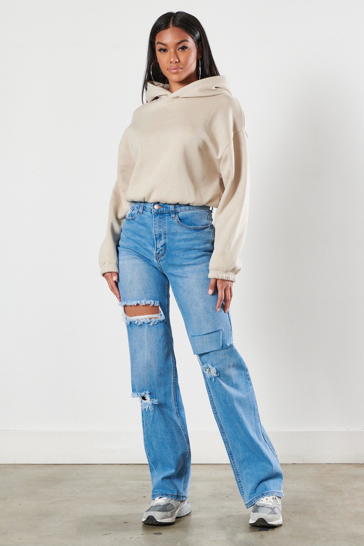 Livin the Dream Wide Jeans – Vibrant miu
